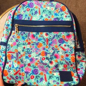 LuLaRoe Floral blue Backpack